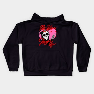 Ghostface no you hang up Kids Hoodie